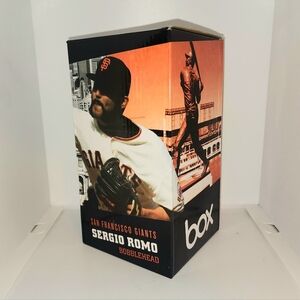 San Francisco Giants 2012 Sergio Romo SGA Bobblehead in box